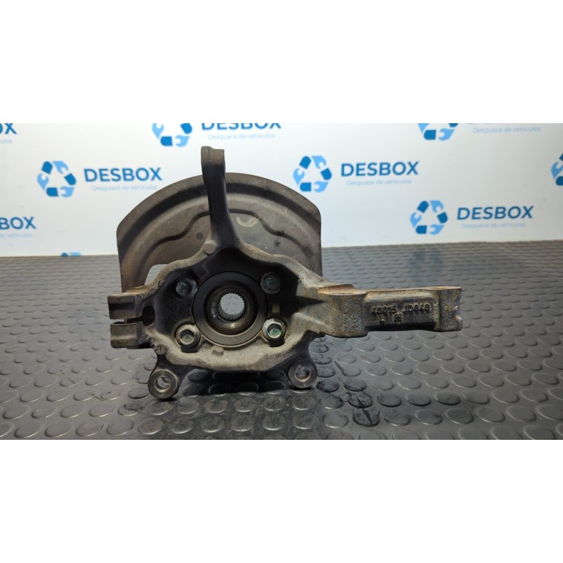 Recambio de mangueta delantera izquierda para nissan qashqai (j10) acenta referencia OEM IAM 40015JD040  