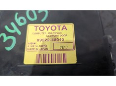 Recambio de centralita cierre para toyota lexus rx 400h referencia OEM IAM 8922248040   2