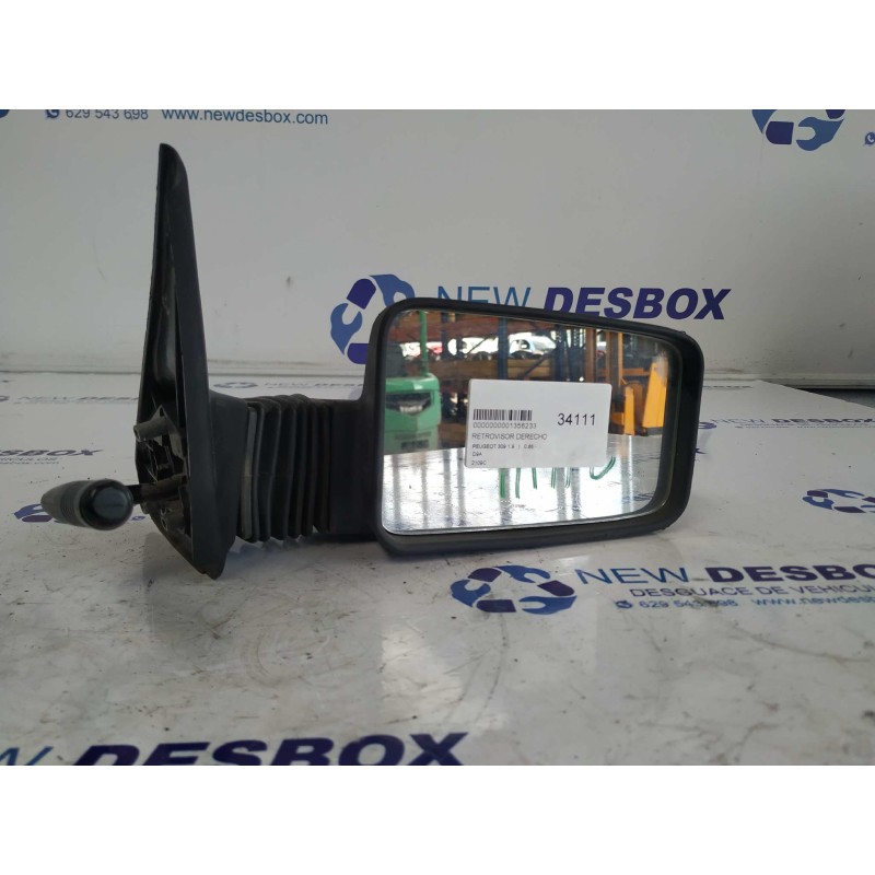 Recambio de retrovisor derecho para peugeot 309 1.9 referencia OEM IAM 2109C  