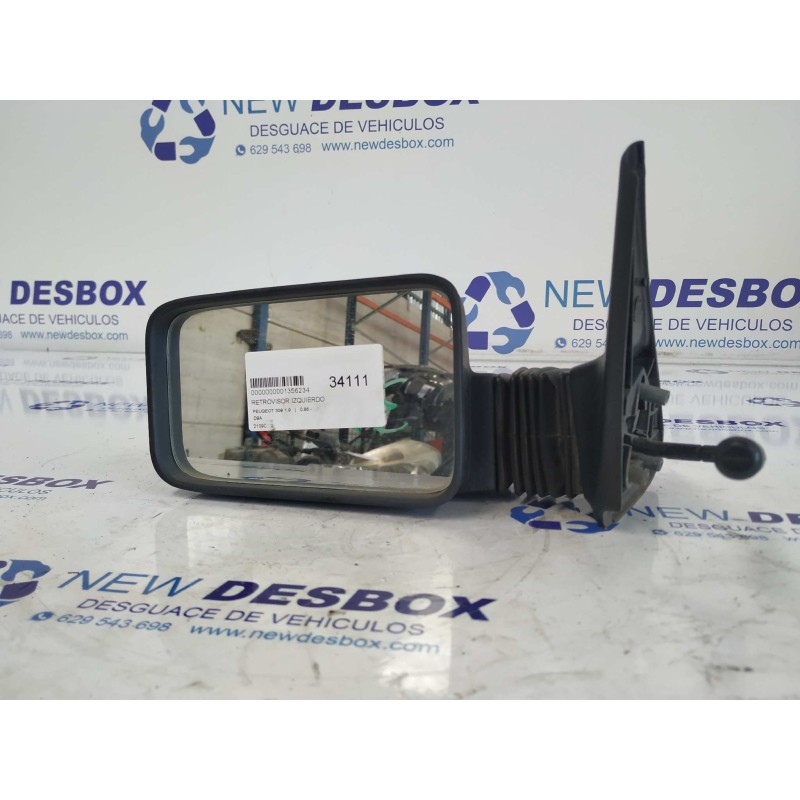 Recambio de retrovisor izquierdo para peugeot 309 1.9 referencia OEM IAM 014100  