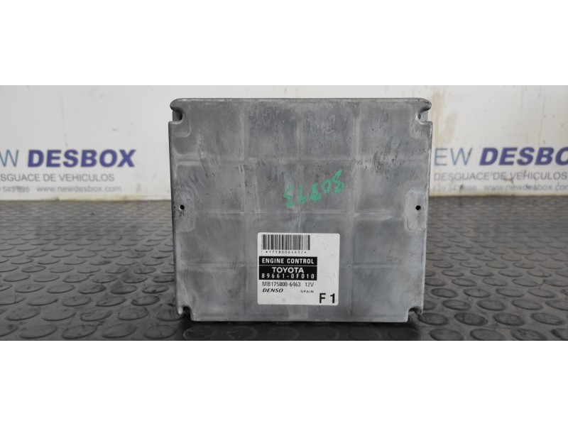Recambio de centralita motor uce para toyota corolla verso (r1) 2.0 turbodiesel cat referencia OEM IAM 896610F010  