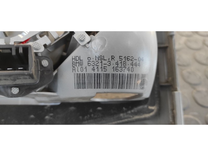 Recambio de piloto porton derecho para bmw x3 (e83) 2.0 16v diesel cat referencia OEM IAM 63213418444  