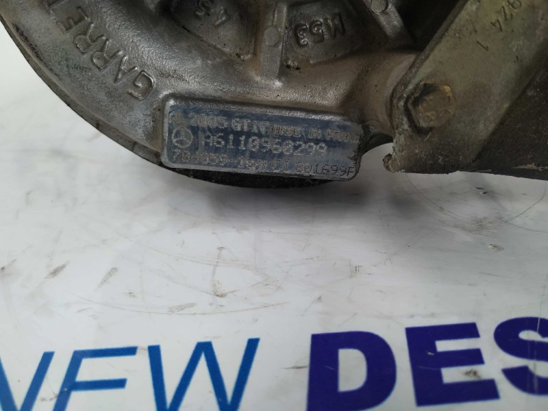 Recambio de turbocompresor para mercedes-benz vito (w638) caja cerrada 2.2 16v cdi turbodiesel cat referencia OEM IAM A611096029