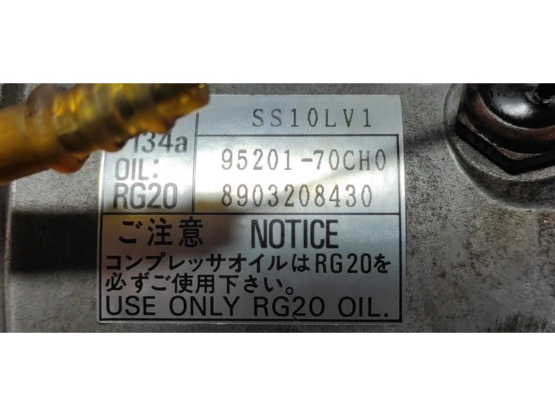 Recambio de compresor aire acondicionado para suzuki grand vitara 5 puertas sq (ft) 2.5 v6 referencia OEM IAM 9520170CH0  