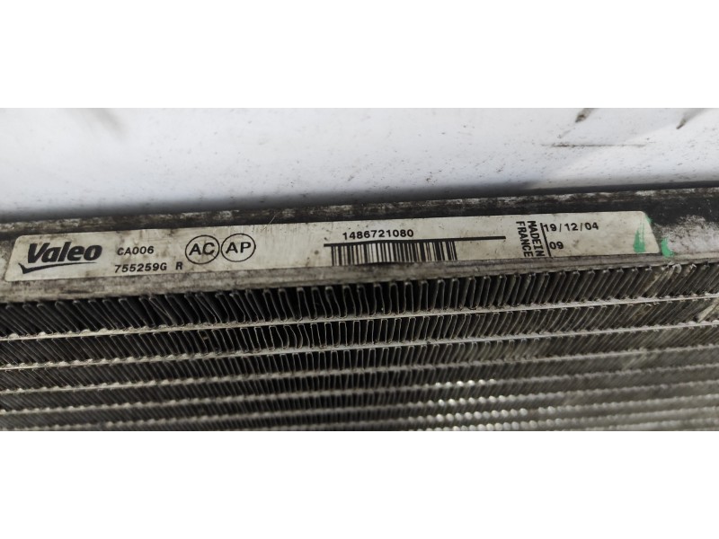 Recambio de condensador / radiador aire acondicionado para citroen jumpy combi confort (8/9 plazas) referencia OEM IAM 148672108