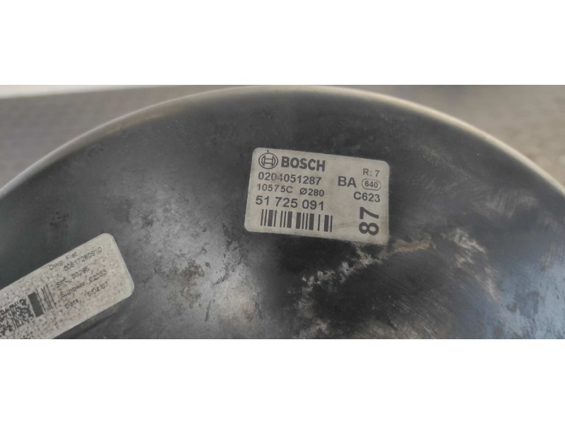 Recambio de servofreno para peugeot boxer caja abierta (bat. 4035)(333/335)(2007 =>) hdi (335) referencia OEM IAM 51725091  