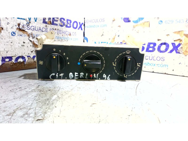 Recambio de mando calefaccion / aire acondicionado para citroen berlingo 1.6 16v magic familiar referencia OEM IAM 654984A  