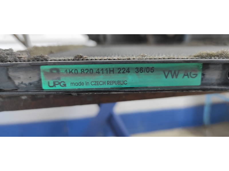 Recambio de condensador / radiador aire acondicionado para volkswagen golf v berlina (1k1) highline referencia OEM IAM 1K0820411