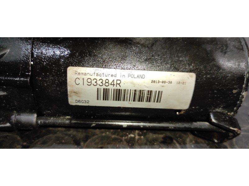 Recambio de motor arranque para fiat grande punto (199) 1.3 16v jtd cat referencia OEM IAM 458191  