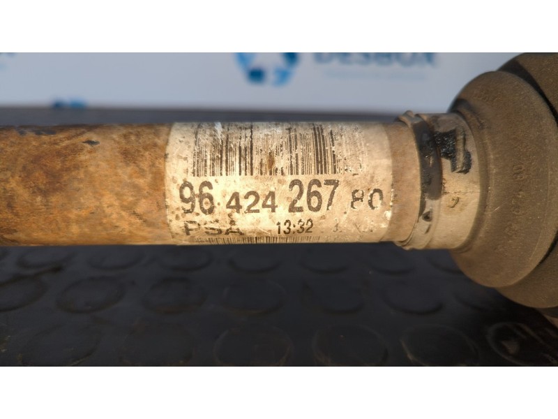 Recambio de transmision delantera derecha para citroen xsara picasso 1.6 hdi 110 exclusive referencia OEM IAM 9642426780  