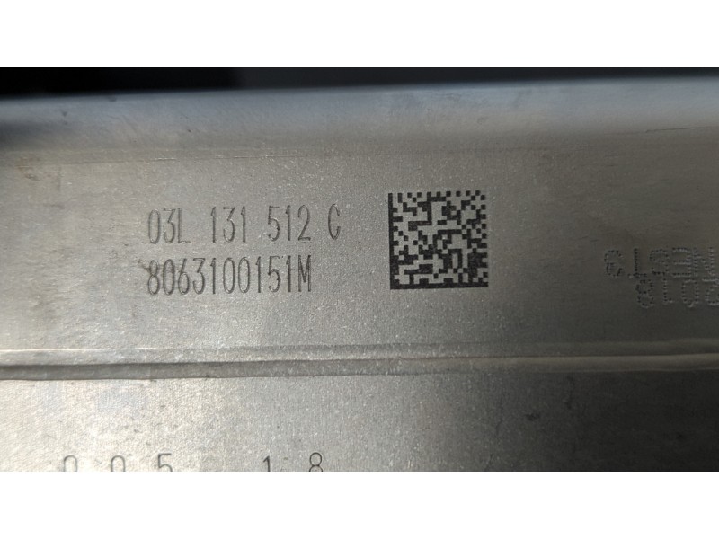 Recambio de enfriador egr para audi a3 sportback (8p) 1.6 tdi ambition referencia OEM IAM 03L131512DQ  