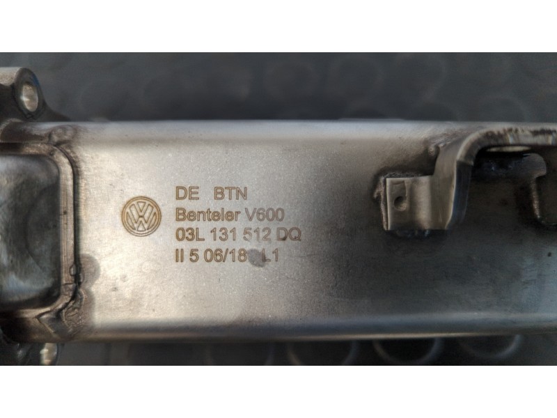 Recambio de enfriador egr para audi a3 sportback (8p) 1.6 tdi ambition referencia OEM IAM 03L131512DQ  