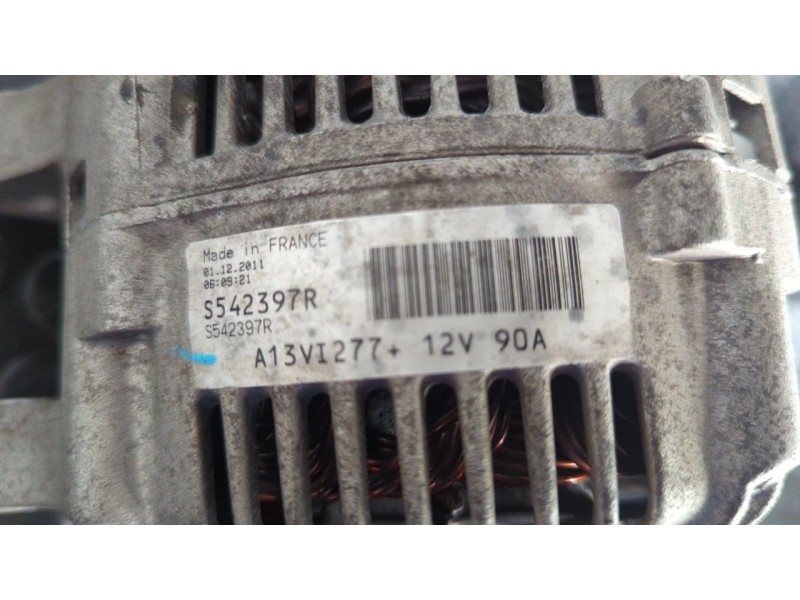 Recambio de alternador para citroen c5 berlina 2.0 16v cat (rfn / ew10j4) referencia OEM IAM S542397R  