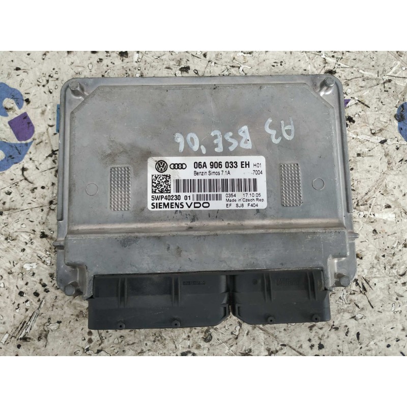 Recambio de centralita motor uce para audi a3 (8p) 1.6 referencia OEM IAM 06A906033EH  