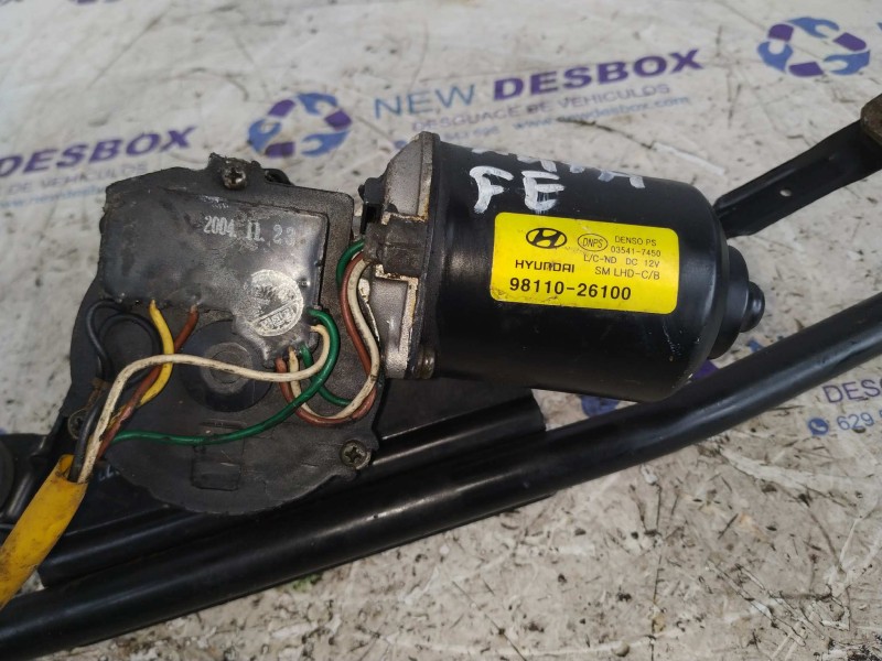 Recambio de motor limpia delantero para hyundai santa fe (sm) 2.0 crdi cat referencia OEM IAM 9811026100  