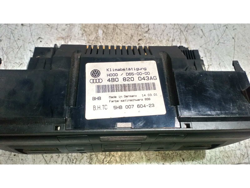 Recambio de mando calefaccion / aire acondicionado para audi a6 berlina (4b2) 1.8 20v turbo referencia OEM IAM 4B0820043  