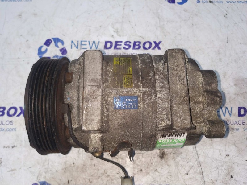 Recambio de compresor aire acondicionado para volvo s60 berlina 2.5 20v turbo cat referencia OEM IAM 8708581  