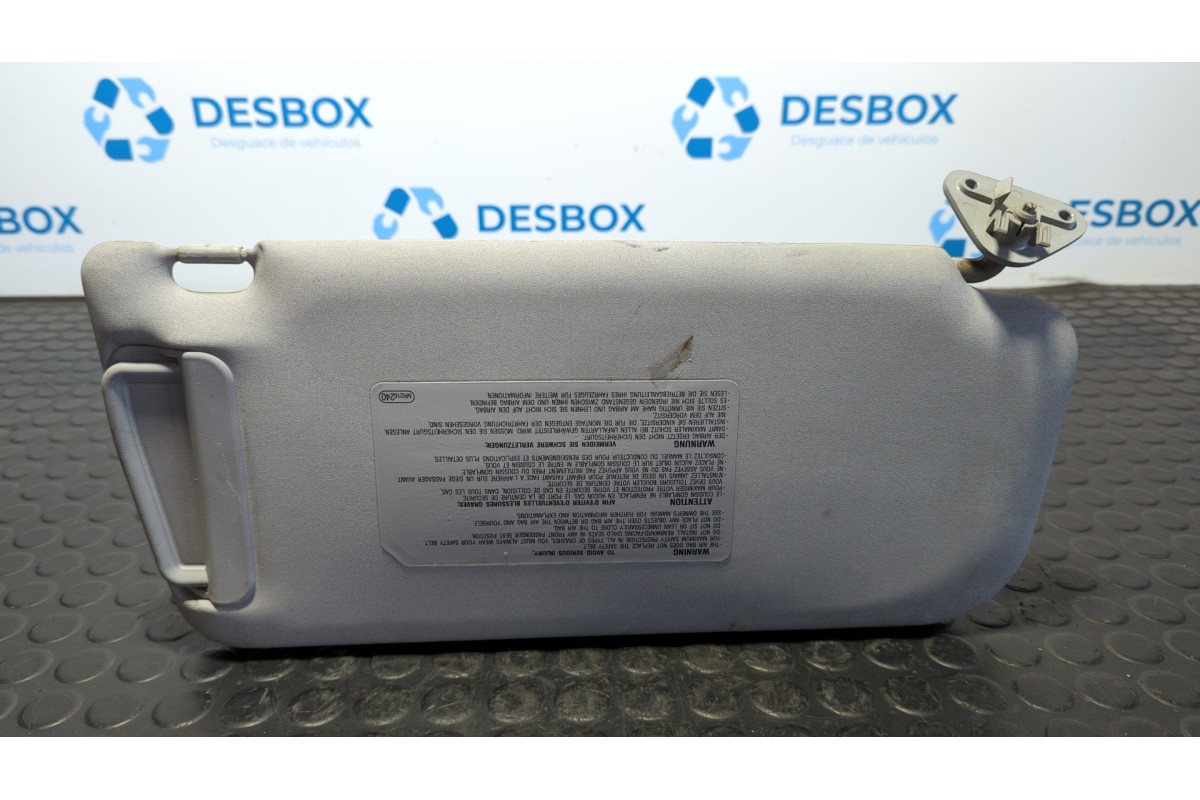 Recambio de parasol izquierdo para mitsubishi montero (v80/v90) 3.2 di-d intense (5-ptas.) referencia OEM IAM MR216240  