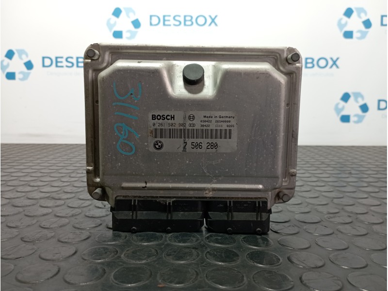 Recambio de centralita motor uce para bmw serie 7 (e65/e66) 760i referencia OEM IAM 7506280  