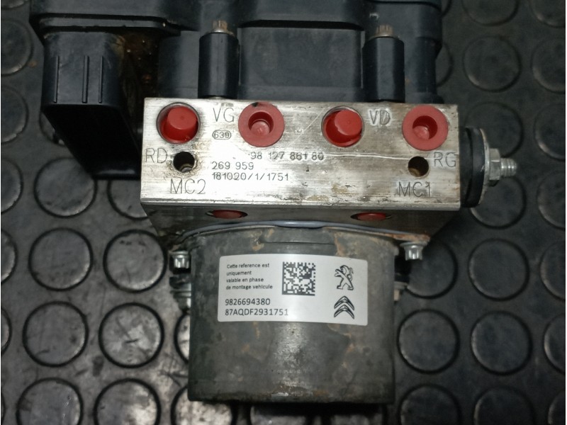 Recambio de abs para citroen grand c4 spacetourer b 1.5 hdi referencia OEM IAM 2265106539  