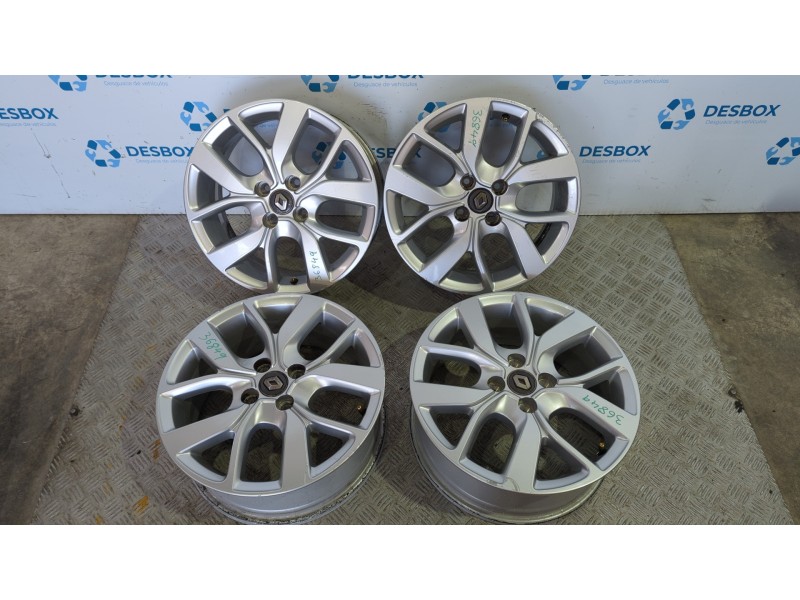 Recambio de juego llantas para renault clio iv 1.2 referencia OEM IAM RE00042K3  