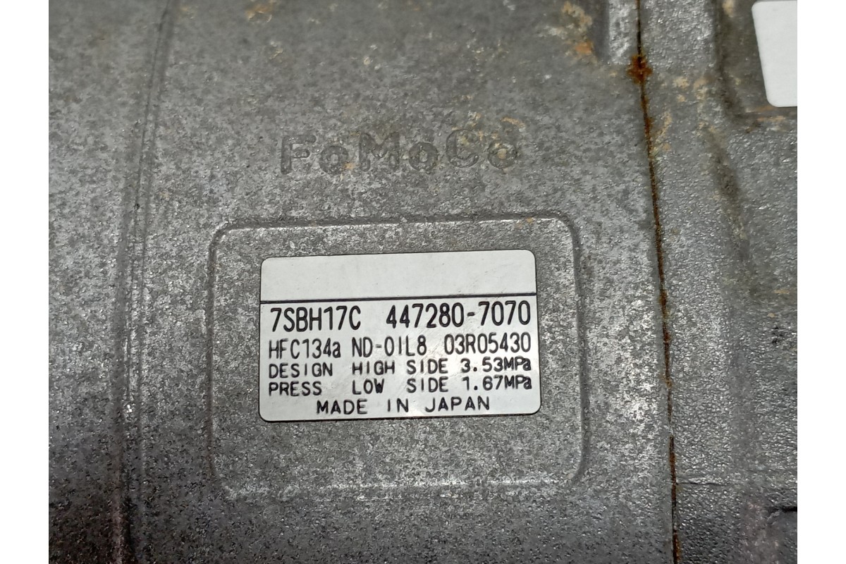 Recambio de compresor aire acondicionado para ford c-max (cb3) 1.6 tdci referencia OEM IAM 4472807070  