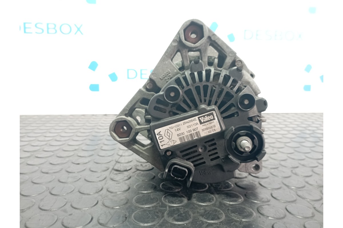 Recambio de alternador para renault clio ii fase i (b/cbo) 1.4 g referencia OEM IAM 8200100907  