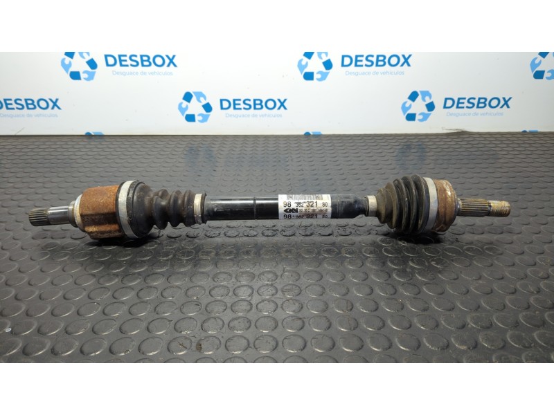 Recambio de transmision delantera izquierda para opel corsa f referencia OEM IAM 9836232180  