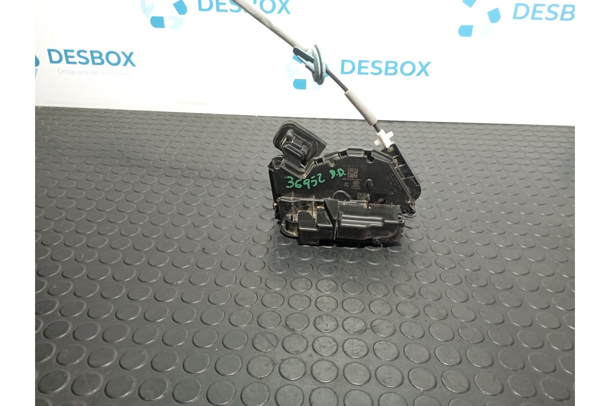 Recambio de cerradura puerta delantera derecha para volkswagen t-cross (d31) 1.0 tsi referencia OEM IAM B6C-5TB837016C  