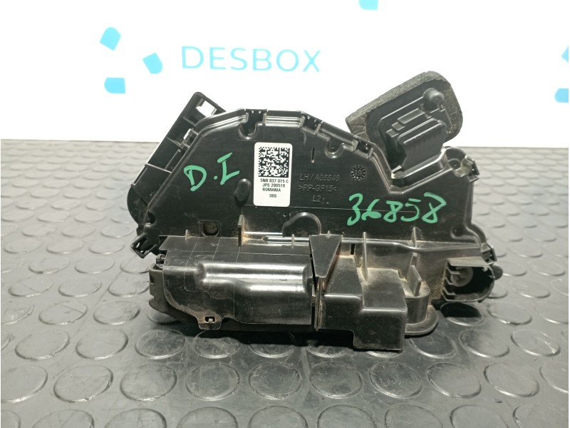 Recambio de cerradura puerta delantera izquierda para volkswagen tiguan 2.0 tdi referencia OEM IAM 5NB837015C  