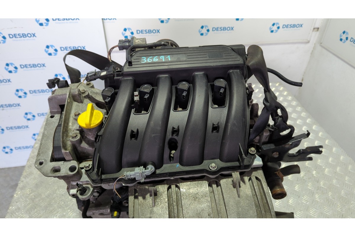 Recambio de motor para renault clio ii fase i (b/cbo) 1.4 g referencia OEM IAM K4JC710  
