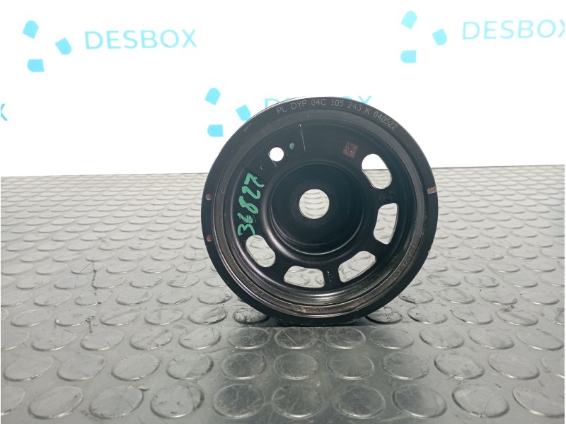 Recambio de polea cigueñal para volkswagen polo vi (ae1) referencia OEM IAM 04C105243K  