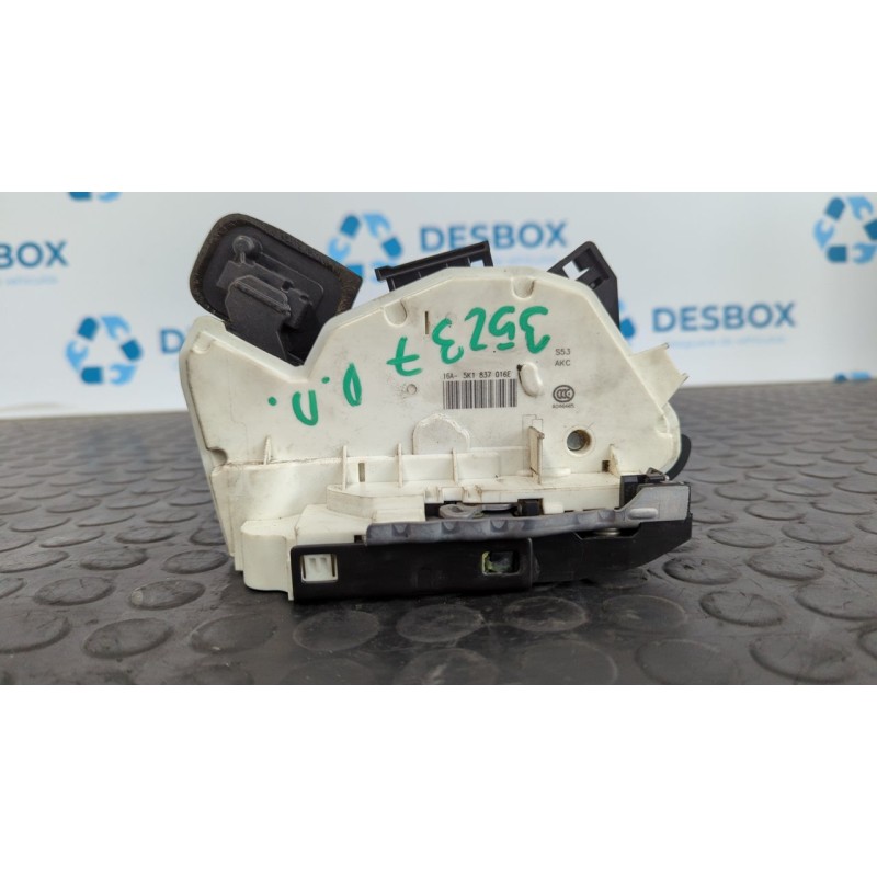 Recambio de cerradura puerta delantera derecha para volkswagen polo (6c1) advance bluemotion referencia OEM IAM 5K1837016E  