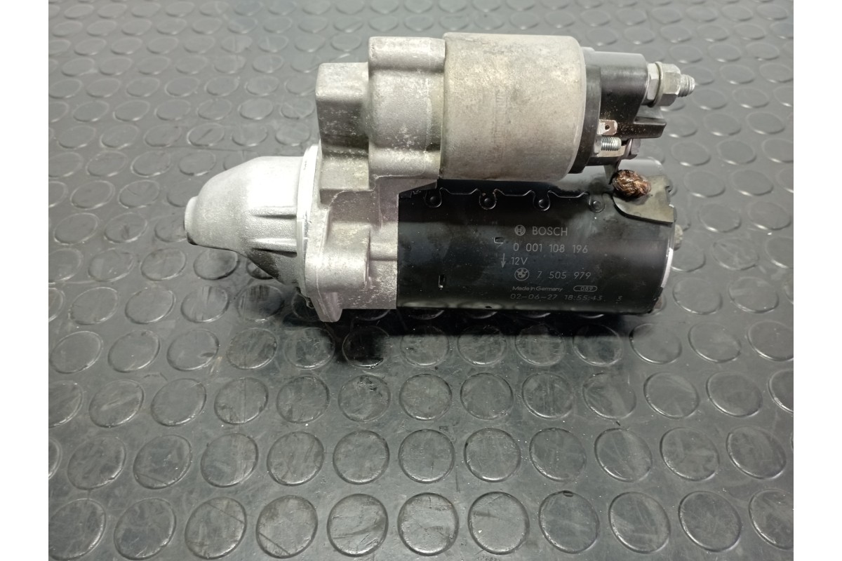 Recambio de motor arranque para bmw serie 3 compact (e46) 316ti m sport referencia OEM IAM 7505979  