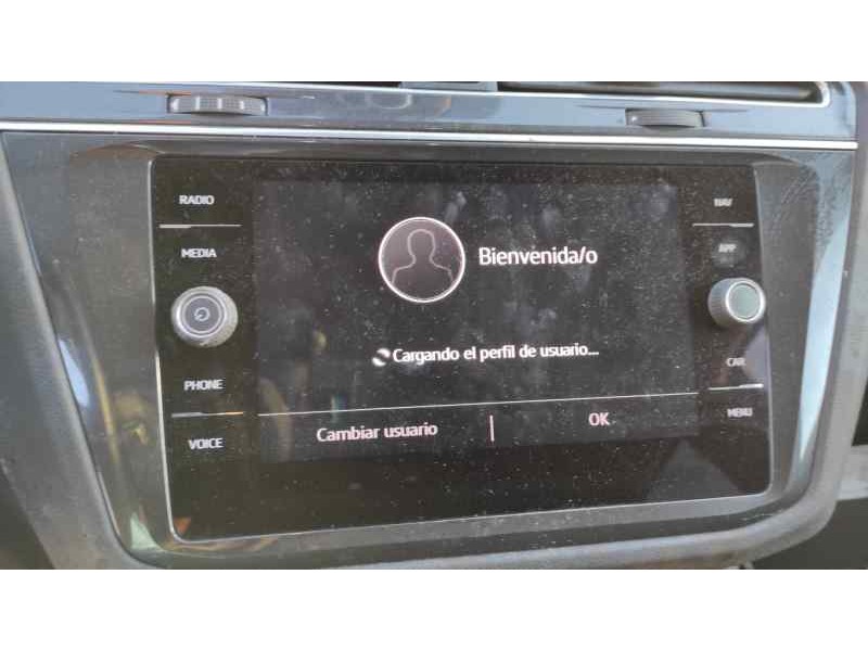 Recambio de sistema navegacion gps para volkswagen tiguan 1.9 tdi referencia OEM IAM   