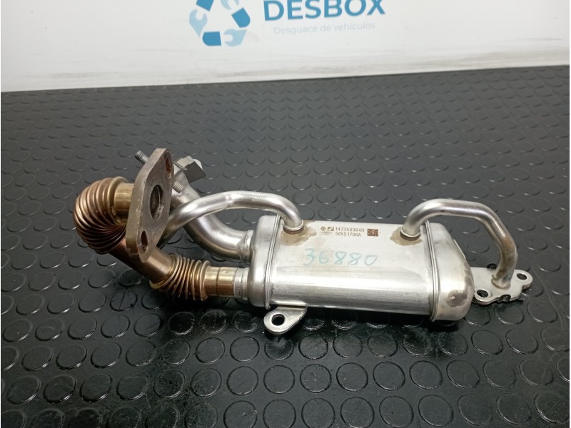 Recambio de enfriador egr para renault kangoo k9kb6 referencia OEM IAM 147350364R  