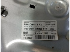 Recambio de elevalunas trasero derecho para hyundai ix35 1.6 crdi referencia OEM IAM 814202Y010   2