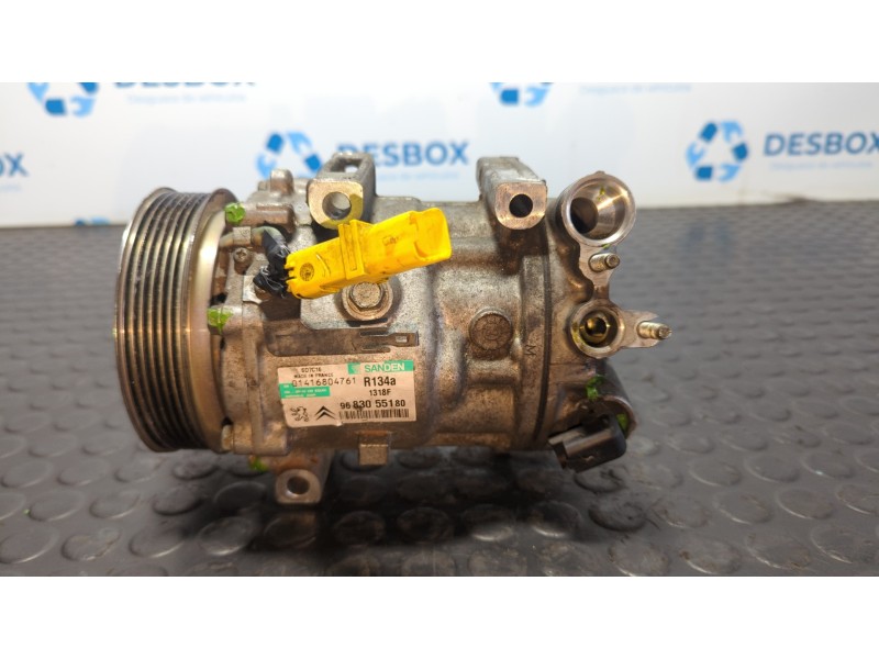 Recambio de compresor aire acondicionado para peugeot 407 407 2.0 hdi referencia OEM IAM 9683055180  