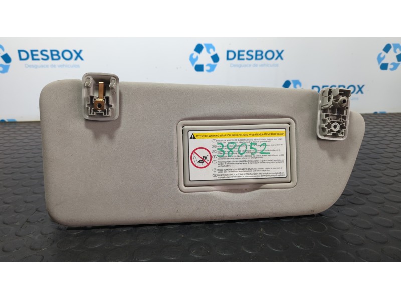 Recambio de parasol derecho para peugeot 308 sw 1.6 hdi referencia OEM IAM   