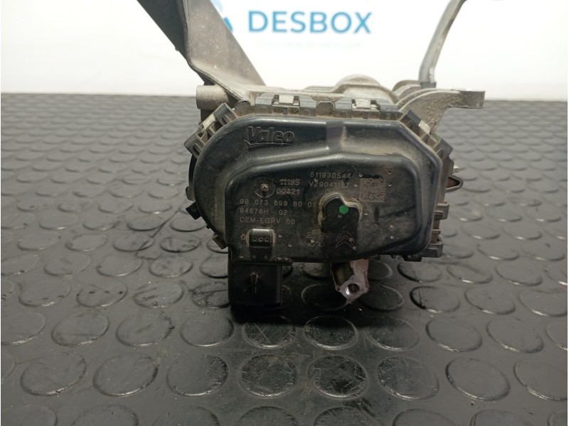 Recambio de valvula egr para peugeot partner 1.5 hdi referencia OEM IAM 980736998002  