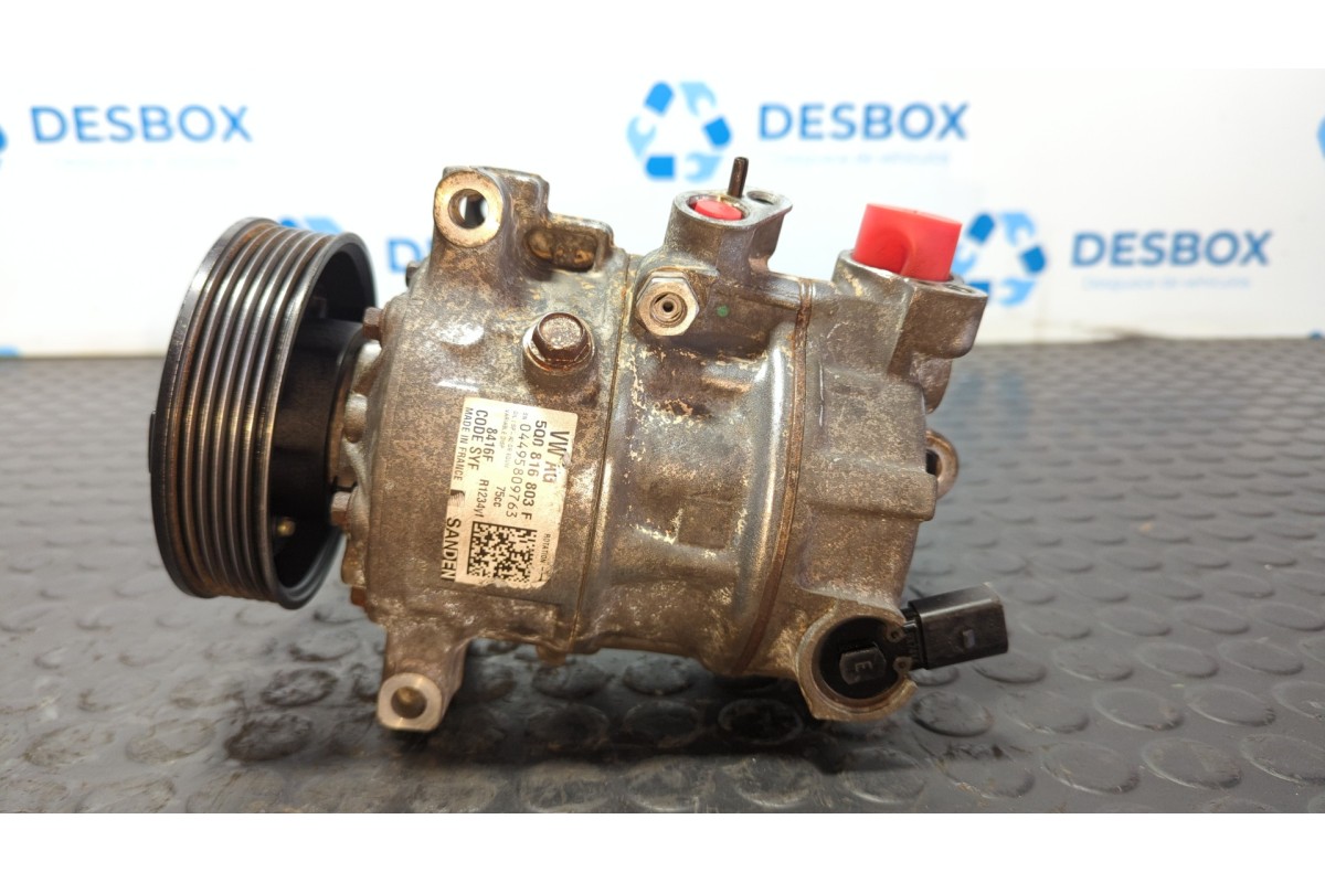 Recambio de compresor aire acondicionado para audi a1 sportback (8xf) 1.6 tdi referencia OEM IAM 5Q0816803F  