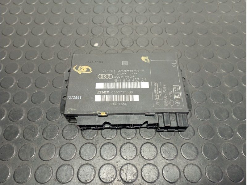 Recambio de centralita confort para audi a4 avant (8e) 1.9 tdi referencia OEM IAM 8E0959433AH  