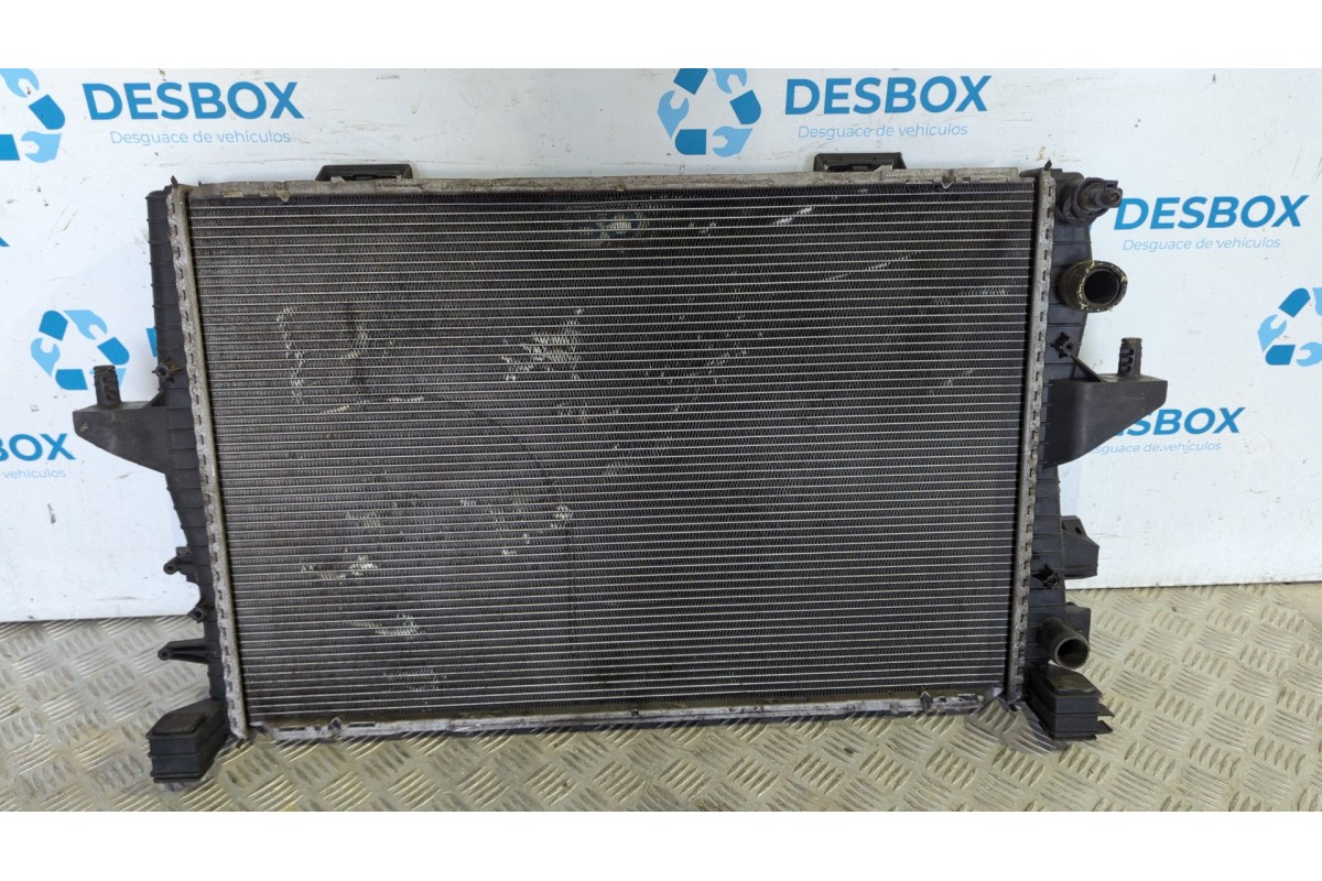 Recambio de radiador agua para volkswagen t5 transporter/furgoneta 1.9 tdi cat (axb) referencia OEM IAM 7H0121253F  