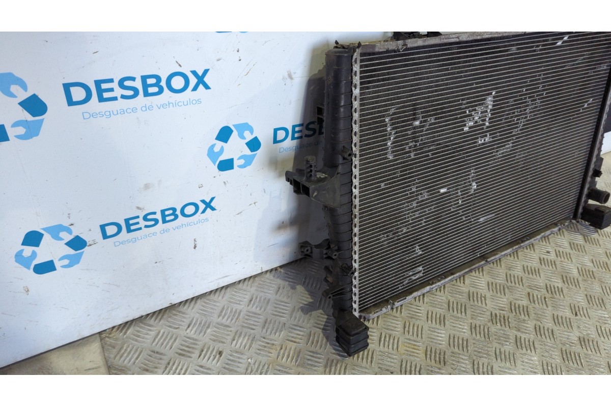 Recambio de radiador agua para volkswagen t5 transporter/furgoneta 1.9 tdi cat (axb) referencia OEM IAM 7H0121253F  