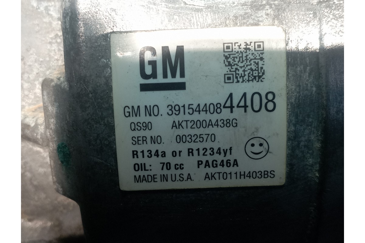 Recambio de compresor aire acondicionado para opel mokka x mokka x 1.3 i referencia OEM IAM AKT200A438G  