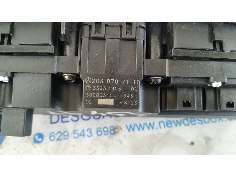 Recambio de warning para mercedes-benz clase clc (cl203) clc 220 cdi (la) (203.708) referencia OEM IAM A2038707110  