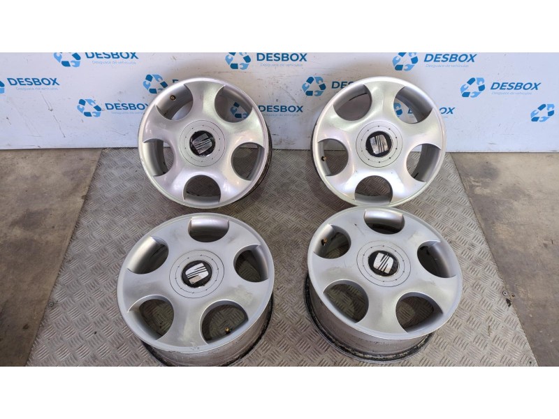 Recambio de juego llantas para seat alhambra (7v9) 1.9 tdi referencia OEM IAM 7M7601025  