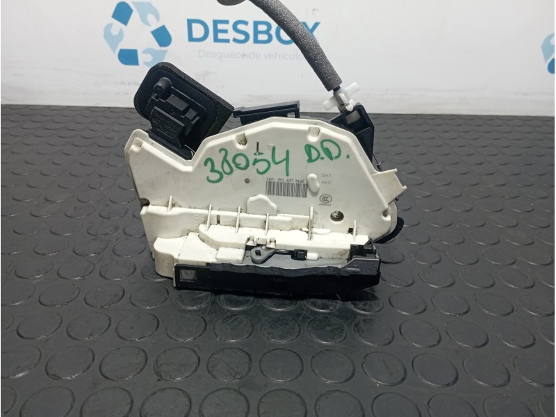 Recambio de cerradura puerta delantera derecha para volkswagen golf vii lim. 1.2 tsi referencia OEM IAM 5K1837016E  