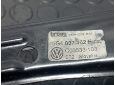 Recambio de elevalunas delantero derecho para volkswagen golf vii lim. 1.2 tsi referencia OEM IAM 5G4837462F   2