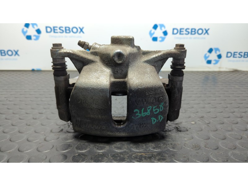 Recambio de pinza de freno delantera derecha para volkswagen tiguan 2.0 tdi referencia OEM IAM 5Q0106DQ  